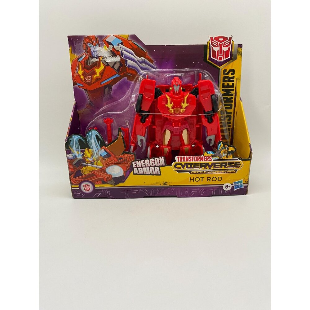 Transformers Cyberverse Battle of Cybertron Hot Rod Action Figure - 2020 Hasbro